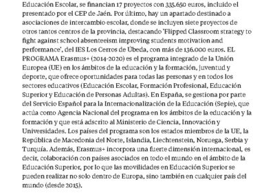 Educación.- Los colegios e institutos de la provincia desarrollarán este curso 62 proyectos de Erasmus+ - copia_Page3