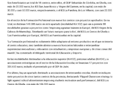 Los colegios e institutos de la provincia de Jaén desarrollarán este curso 62 proyectos de Erasmus+ - copia_Page3
